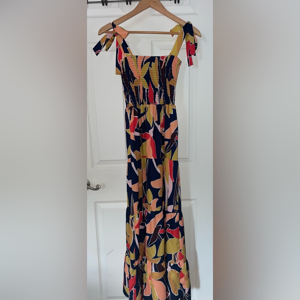 Source Unknown Multicolor Maxi Dress - Picture 1 of 5